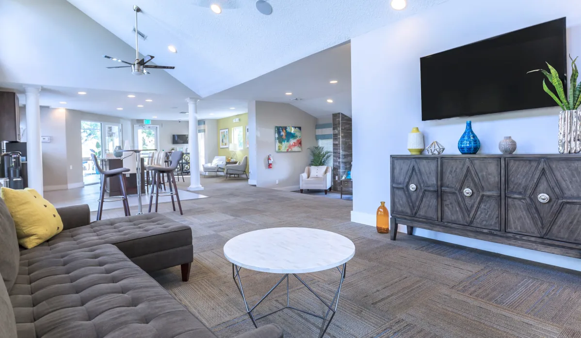 39 Acres clubhouse and game room