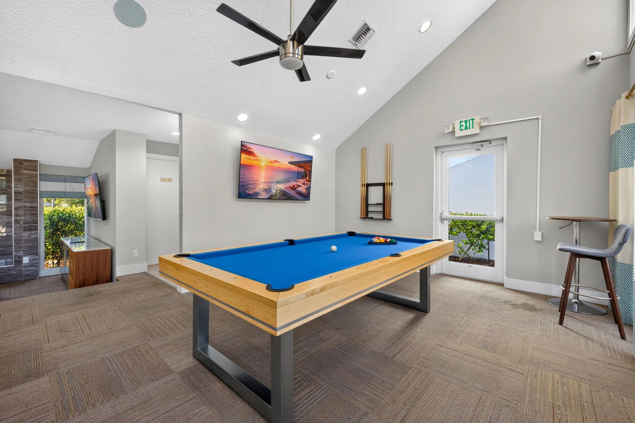 39 Acres clubhouse and game room